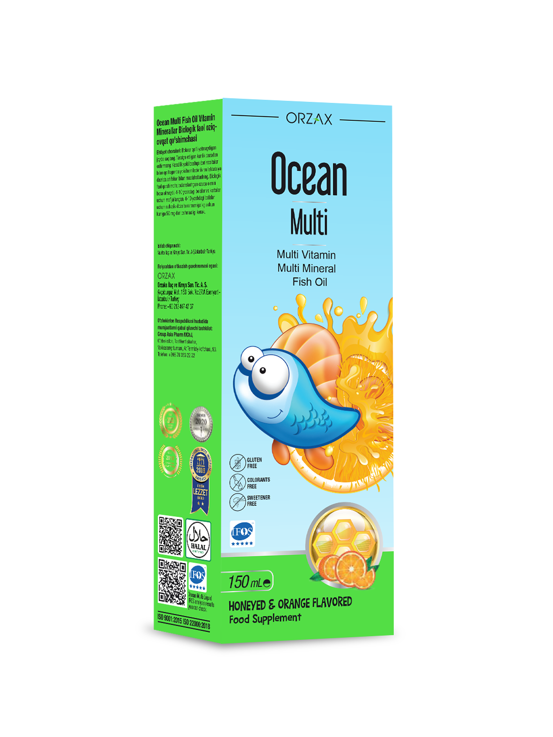 Ocean Multi Fish Oil siropi