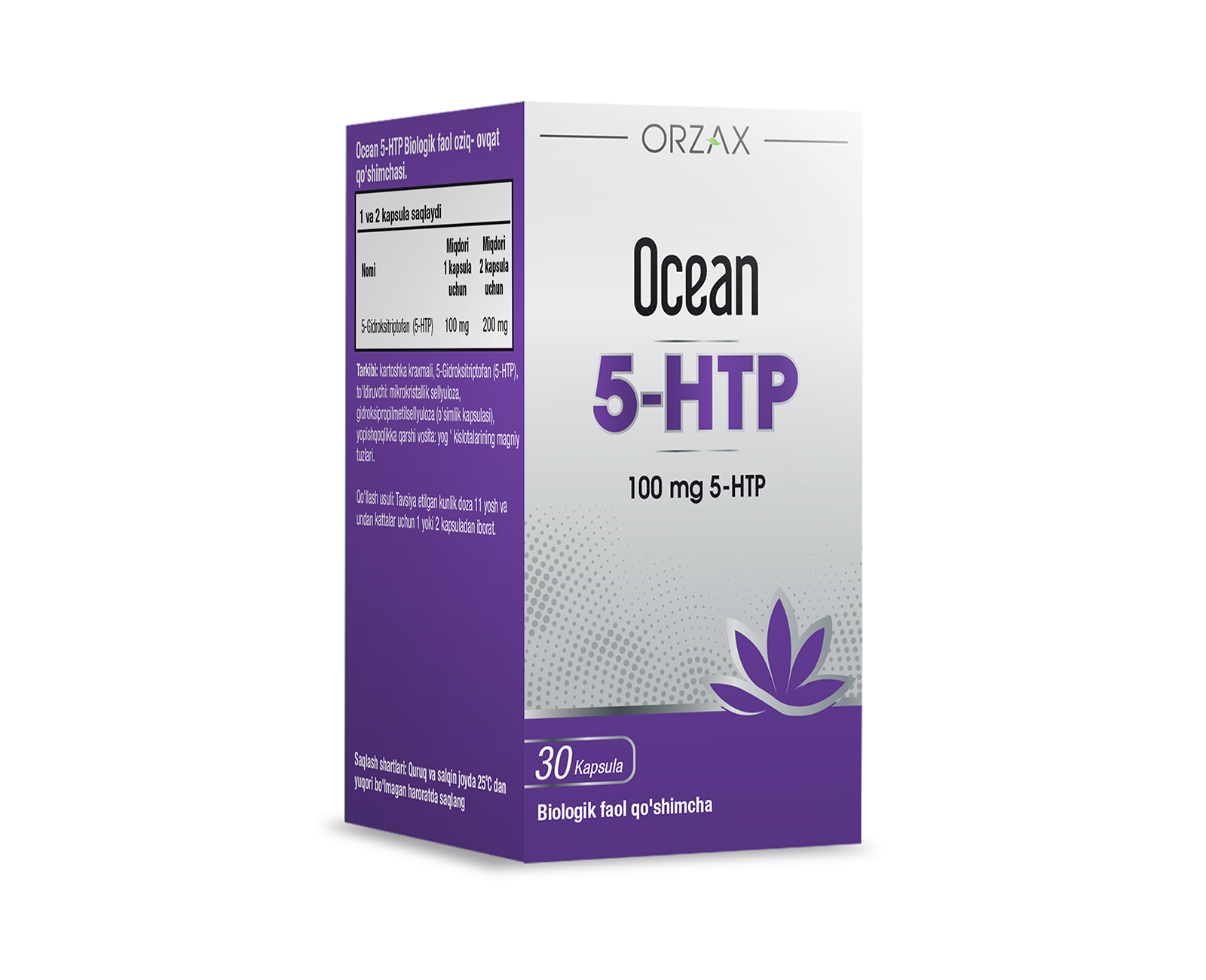Ocean 5-HTP kapsulalari