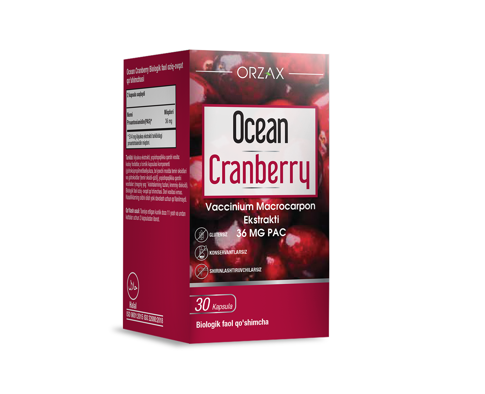 Ocean Cranberry kapsulalari
